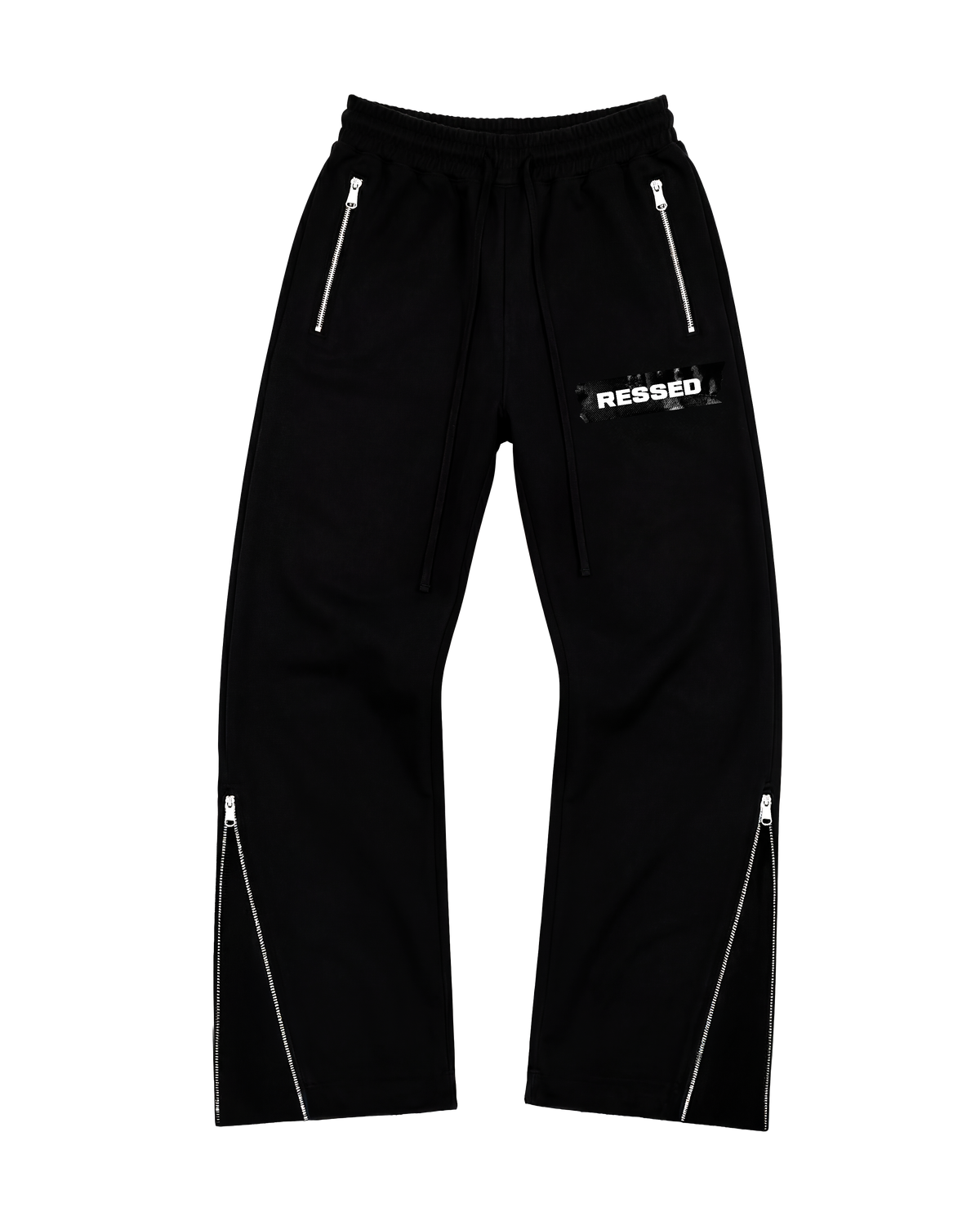 RESSED FULL-ZIP PANTS (Штани на змійці)